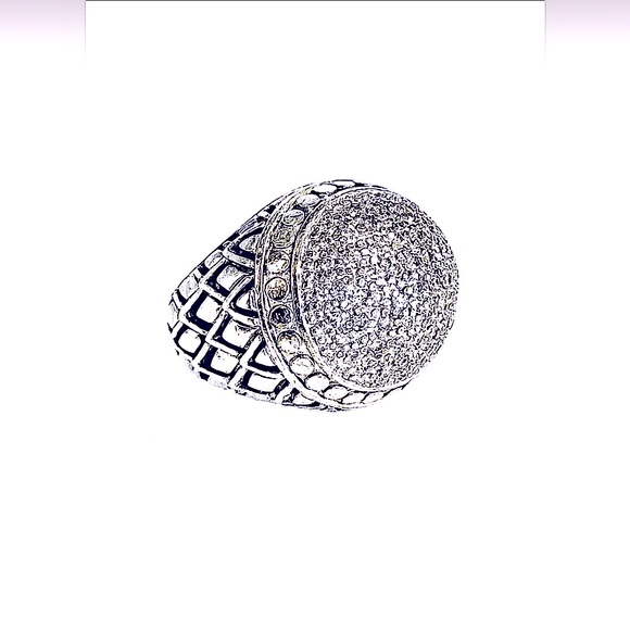 John Hardy Naga Dome Ring with Diamonds - Picture 4 of 9